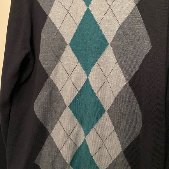 Croft and Barrow Argyle Sweater Medium - Picture 2 of 6